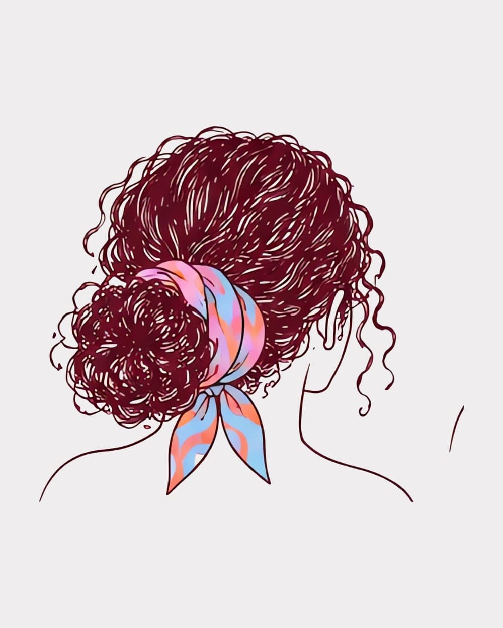 The Low Bun Wrap